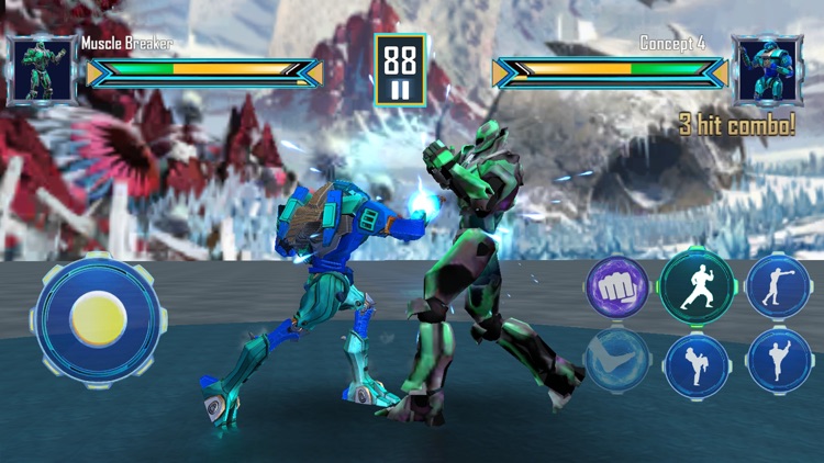 Robot Fighting Kung Fu Karate screenshot-5