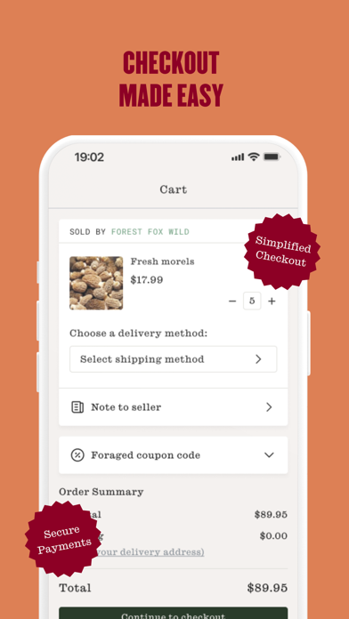 Foraged Market Screenshot