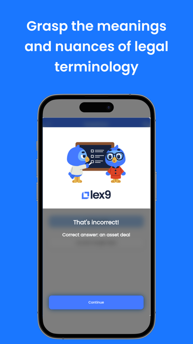 Lex9 - English for Lawyers Screenshot