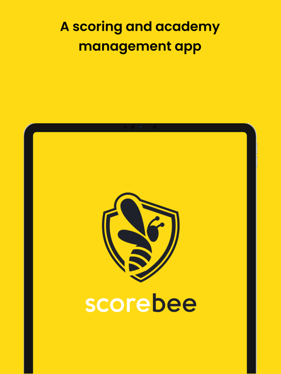 ScoreBee iPad screenshot 1 - Sports app