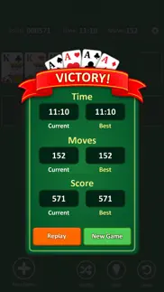 solitaire classic game iphone screenshot 4