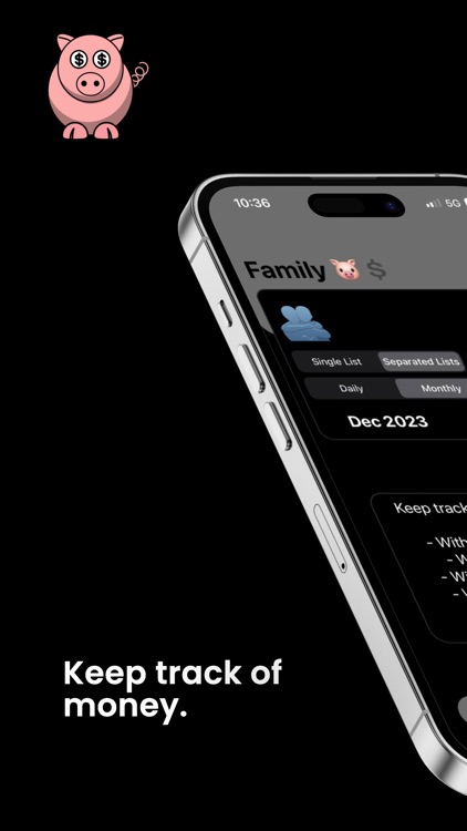 Piggy Tracker : Cash Tracker