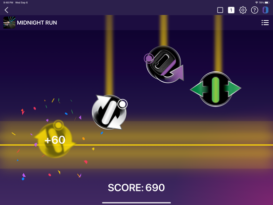 RUKUSfx PRO iPad screenshot 5 - Music app