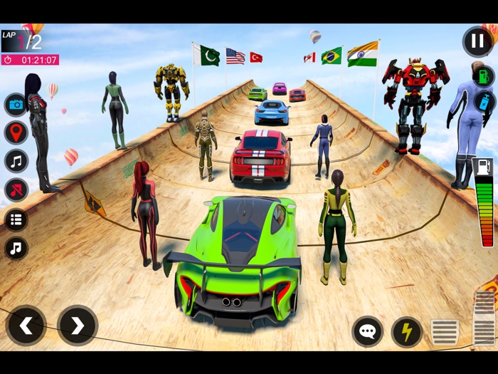 Extreme Car Stunt Racing Games