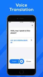 translator : translate voice iphone screenshot 2