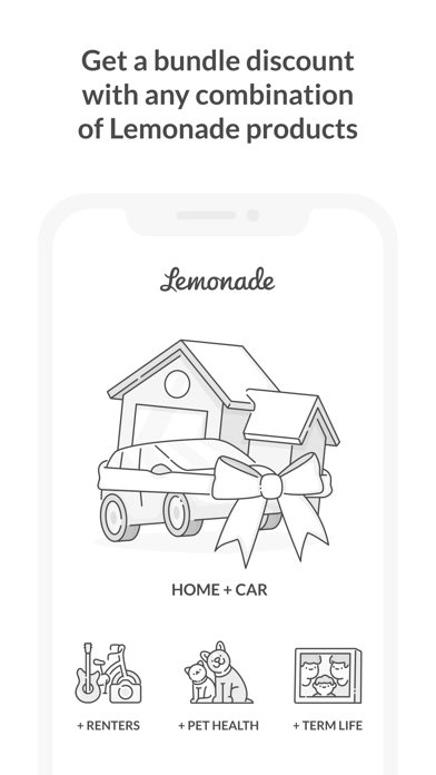 Lemonade Insurance Screenshot