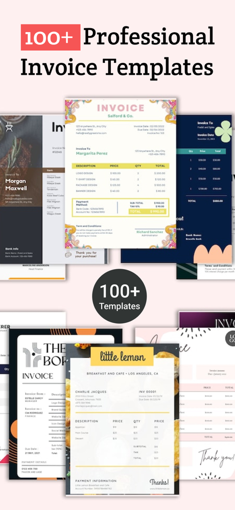Instant Invoice Generator 2 Go screenshot 3