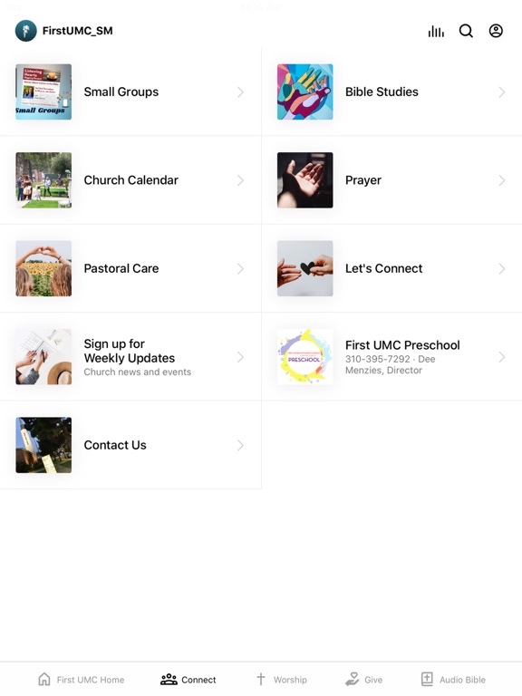 Screenshot #5 pour First UMC Santa Monica