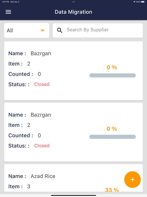 Screenshot #5 pour Bazrgan Data Migration