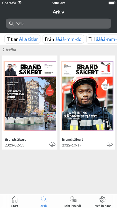 Brandsäkert Screenshot