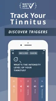 tinnilog - tinnitus tracker iphone screenshot 1
