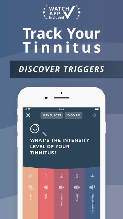 Screenshot #1 for Tinnilog - Tinnitus Tracker