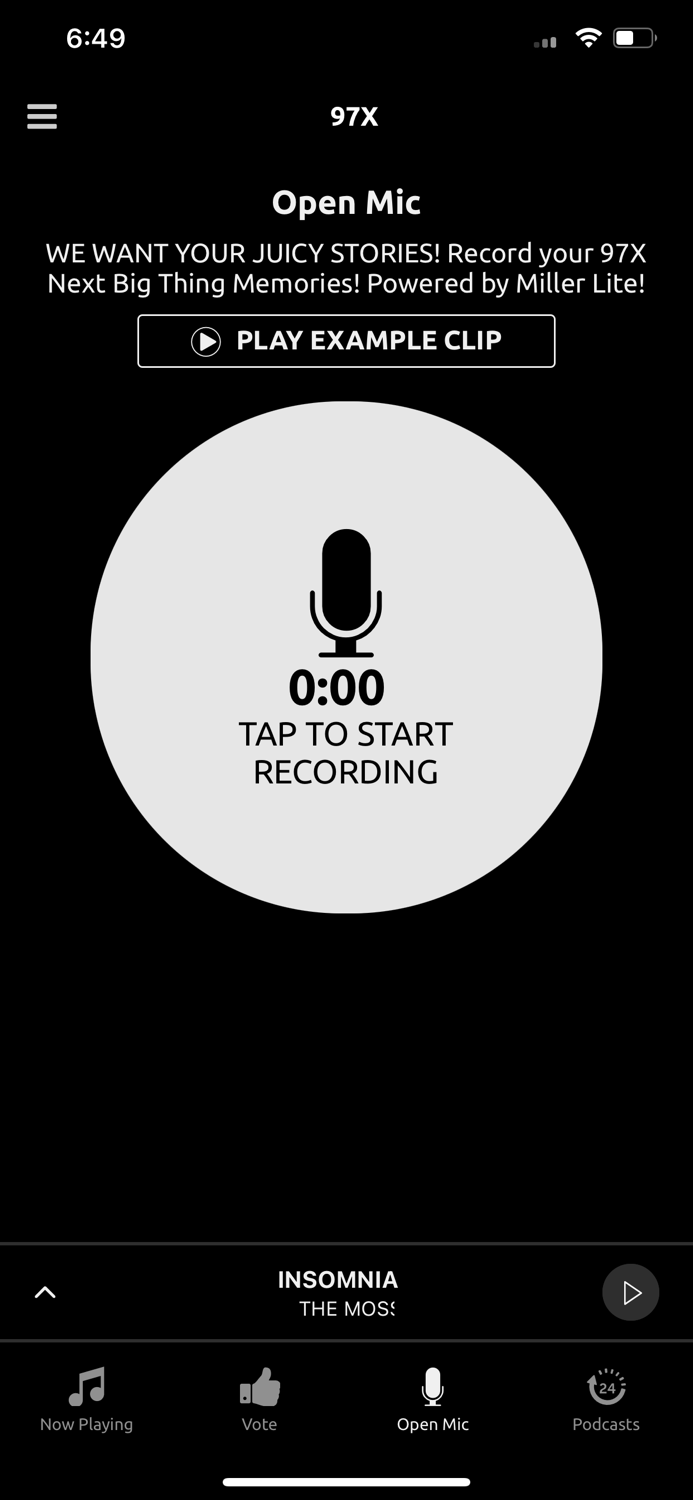 97X Tampa Bays New Alternative