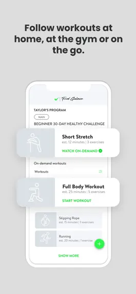 Game screenshot Fred Galinier Fitness apk