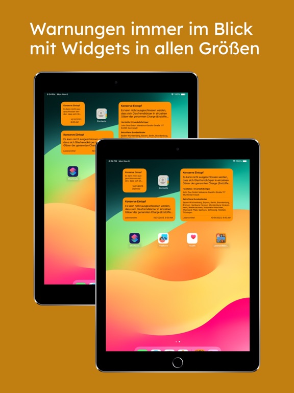 Screenshot #6 pour Lebensmittelwarnung