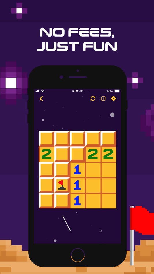 #3. Minesweeper Classic Puzzle App (iOS) 来自: DIGITAL CENTURY MANAGEMENT S.R.L.
