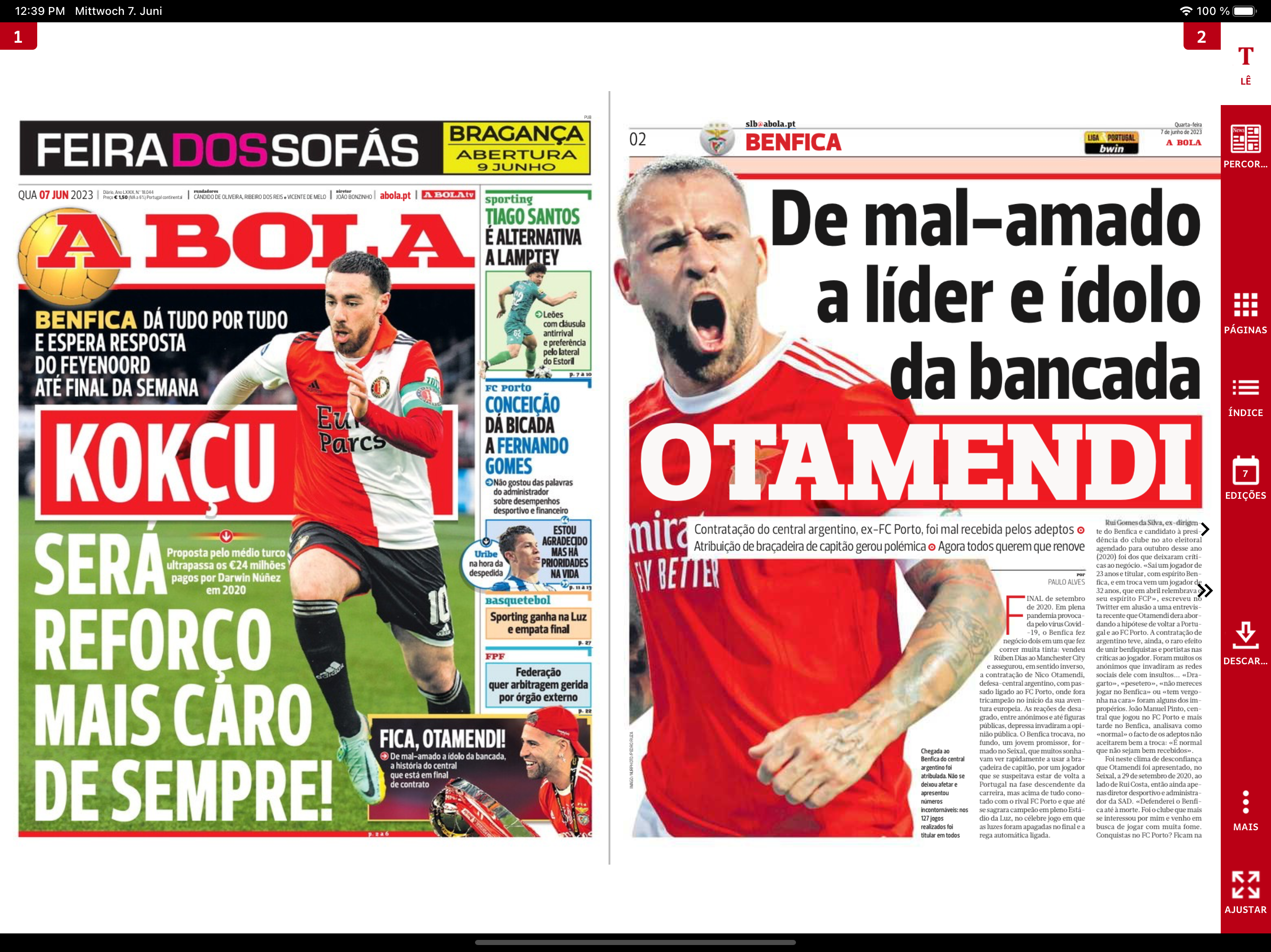A BOLA – Edição Digital