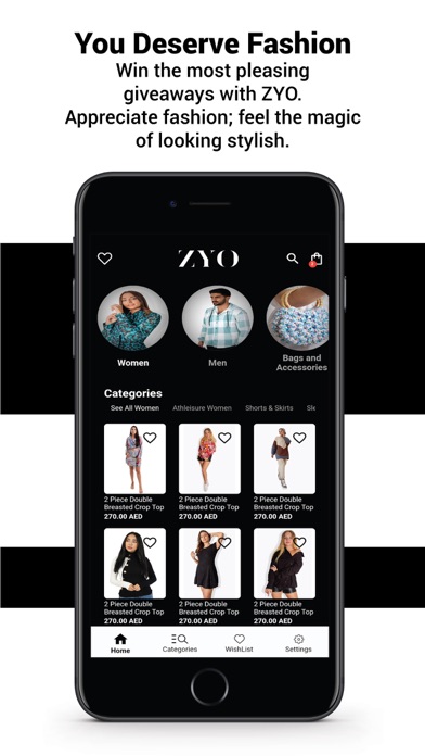 ZYO Collections Screenshot