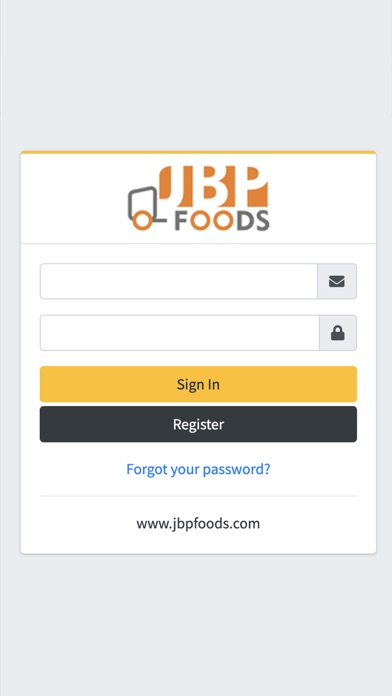 JBP Foods Ltd Screenshot