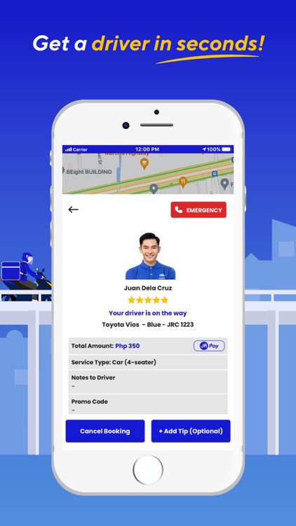 JoyRide: Book Moto Taxi & Car screenshot-3