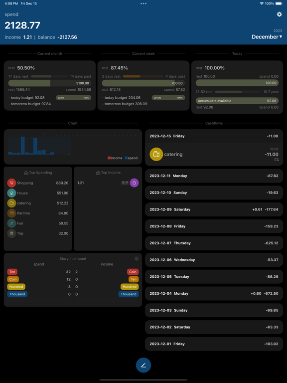 Screenshot #5 pour CashLog