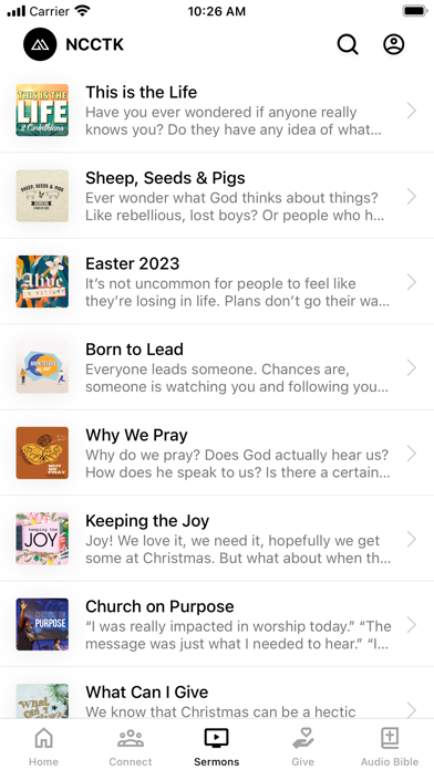 NCCTK Church Screenshot