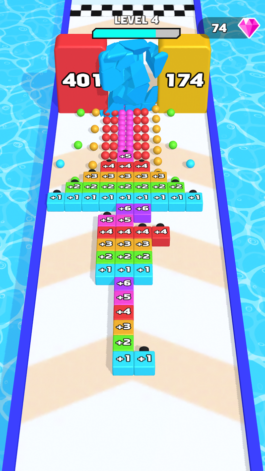 #3. Sticky Numbers 3D (iOS) By: Fun Space Limited