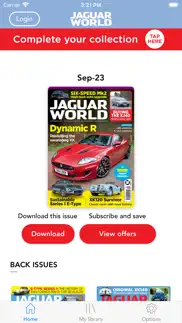 jaguar world magazine iphone screenshot 1