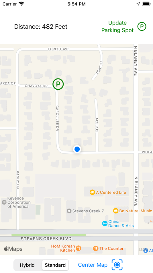 #3. Mark Your Parking Spot (iOS) 由: William Hause