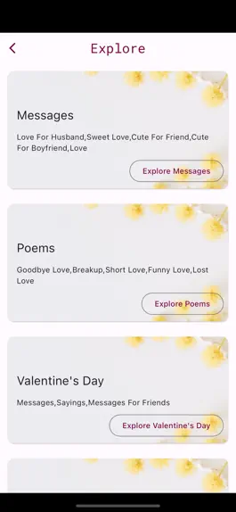 Game screenshot Love Messages, Poems +More hack