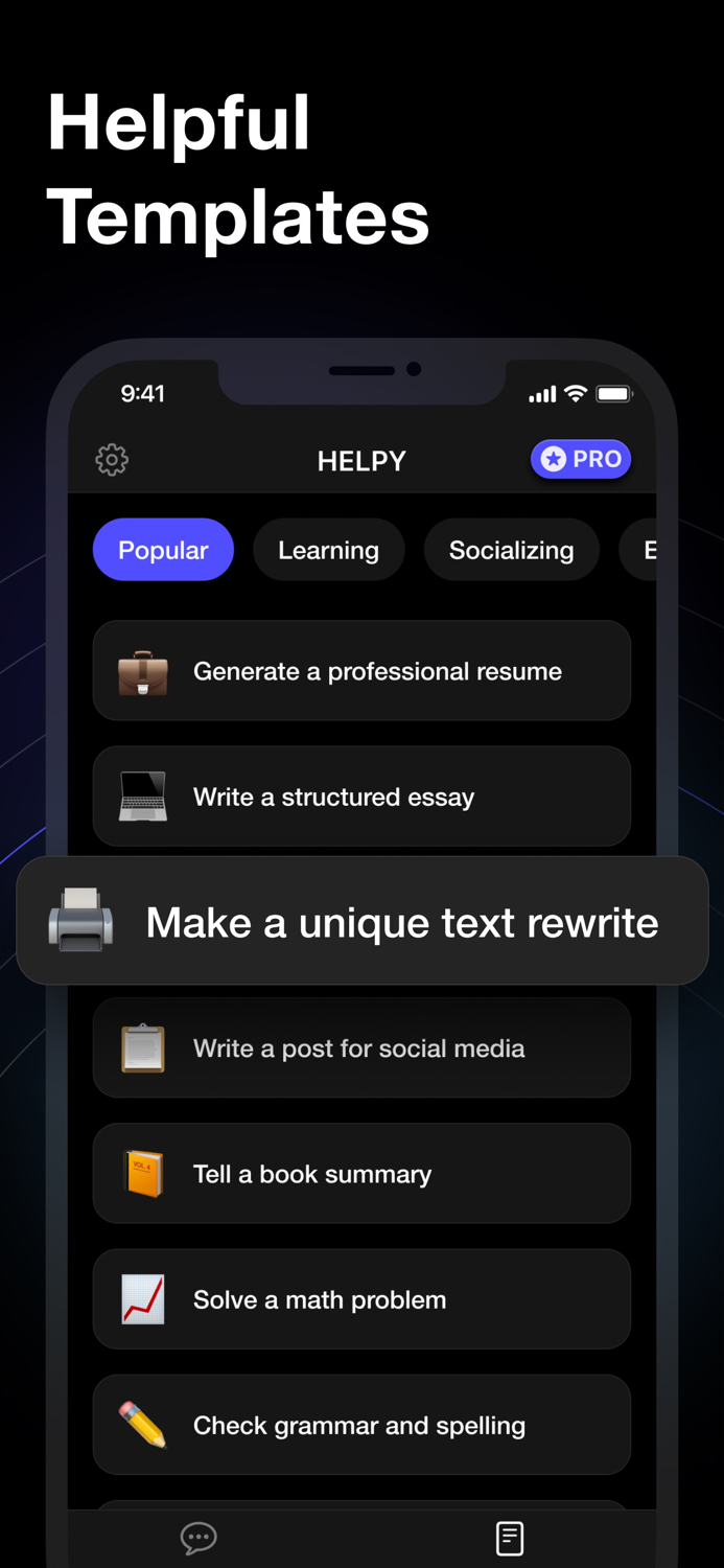 HELPY AI ChatBot Assistant