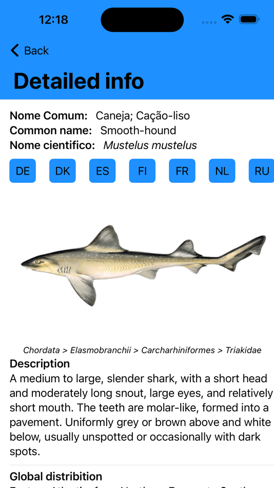 #5. MadeiraFish (iOS) Podle: AGENCIA REGIONAL PARA O DESENVOLVIMENTO DA INVESTIGACAO, TECNOLOGIA E INOVACAO - ASSOCIACAO