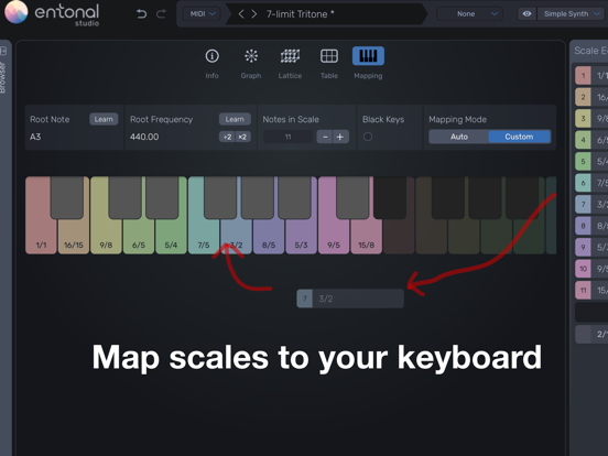 Entonal Studio iPad screenshot 4 - Music app
