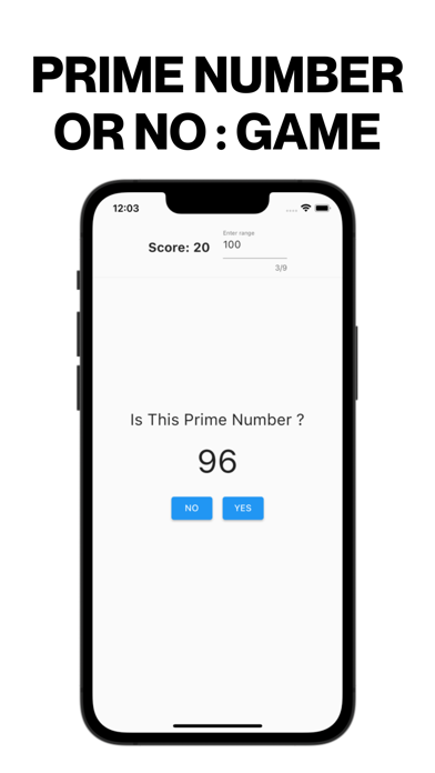 Prime Number or No:Simple Game Screenshot