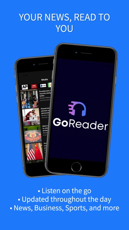 GoReader – Audio News