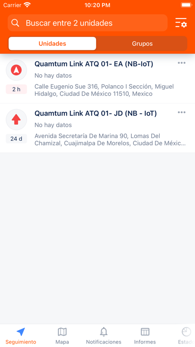 QUAMTUM SERVICES Screenshot