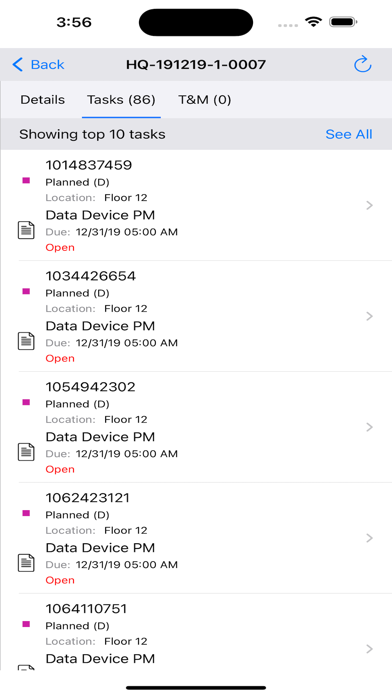 InfraLink Mobile Screenshot