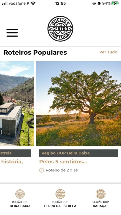 Rota Queijos Centro Portugal Screenshot