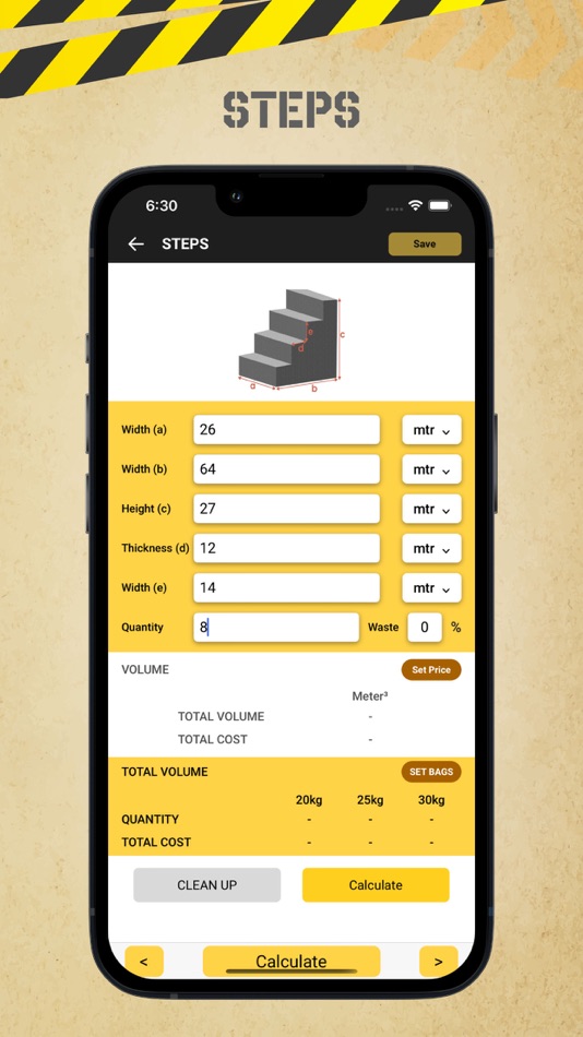 #4. Moro Concrete Calculator (iOS) 由: BMAC Infotech