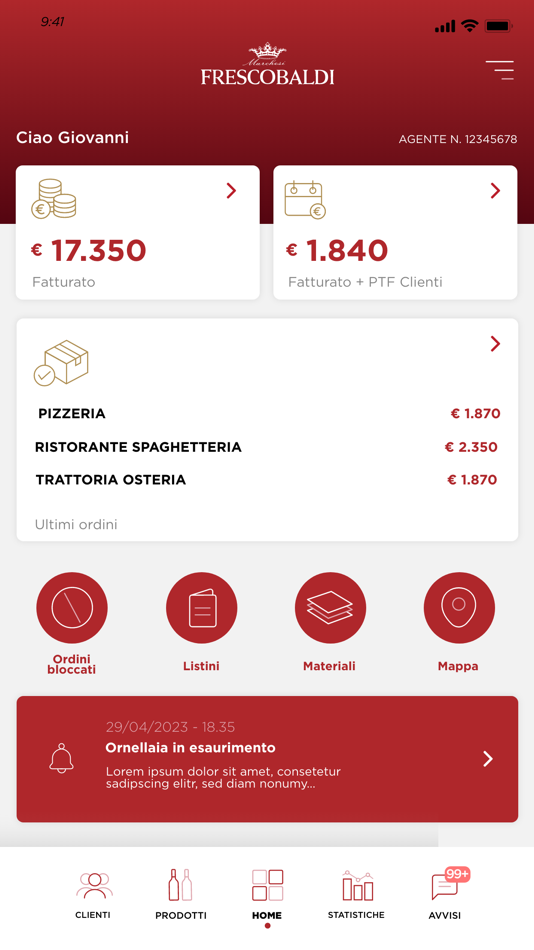 #1. FrescobaldiAgenti (iOS) 由: Adiacent Spa Società Benefit