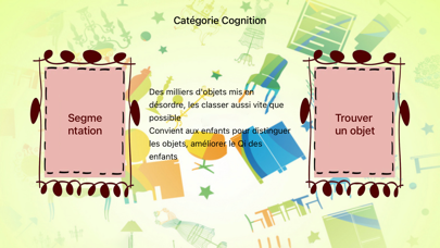 Catégorie Cognition Screenshot