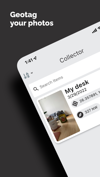 Collector - Geotag Photos Screenshot