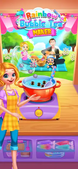 Game screenshot Bubble Milk Tea Maker apk