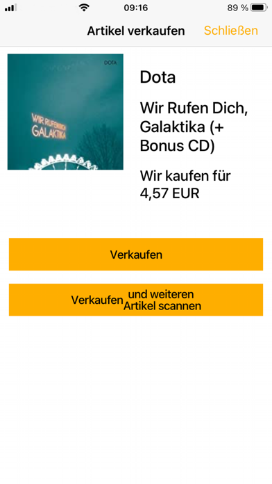 Silver Disc- verkaufe CD & DVD Screenshot