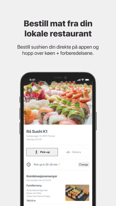 Rå Sushi Screenshot