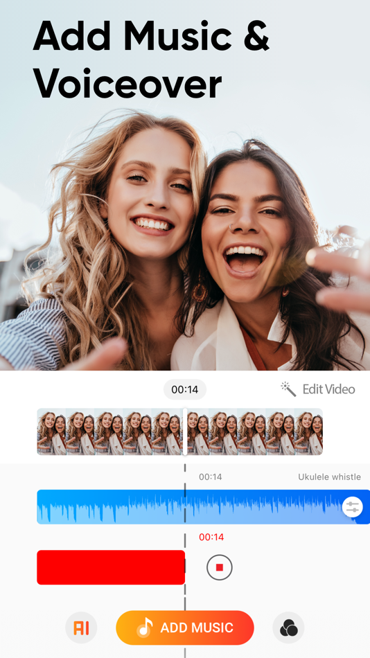 Add Music to Video Editor - 8.7 - (iOS)