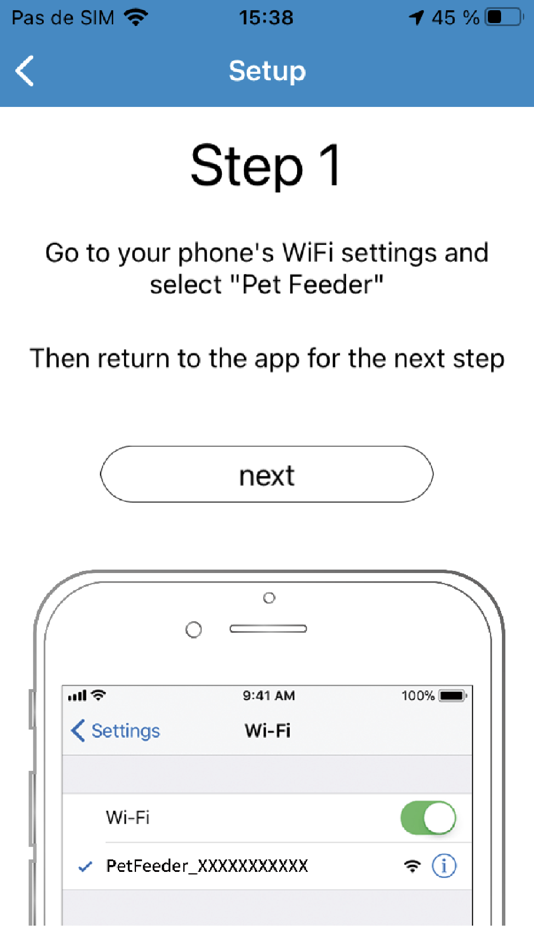 #2. Smart Tiny Pet Feeder (iOS) بواسطة: pet vision