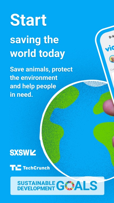 viaGood - Start helping now! Screenshot