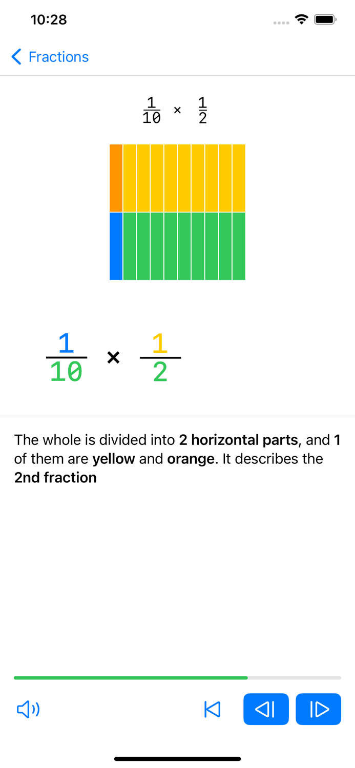 Fraction Steps