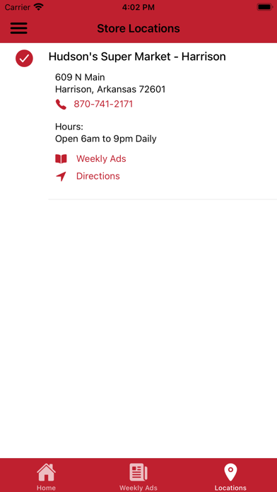 Hudson's Super Market Screenshot